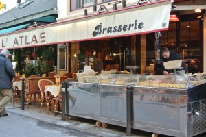 Seafood Cart Outside L'Atlas