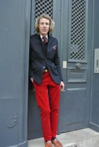 The Bright Red Pants