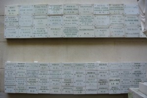 Plaques of Gratitude