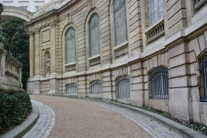 Walking Up the Driveway