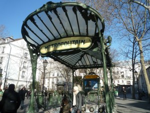 Metro Stop Abbess, Monmartre